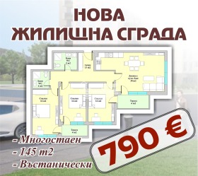 Продава многостаен град Пловдив Въстанически - [1] 