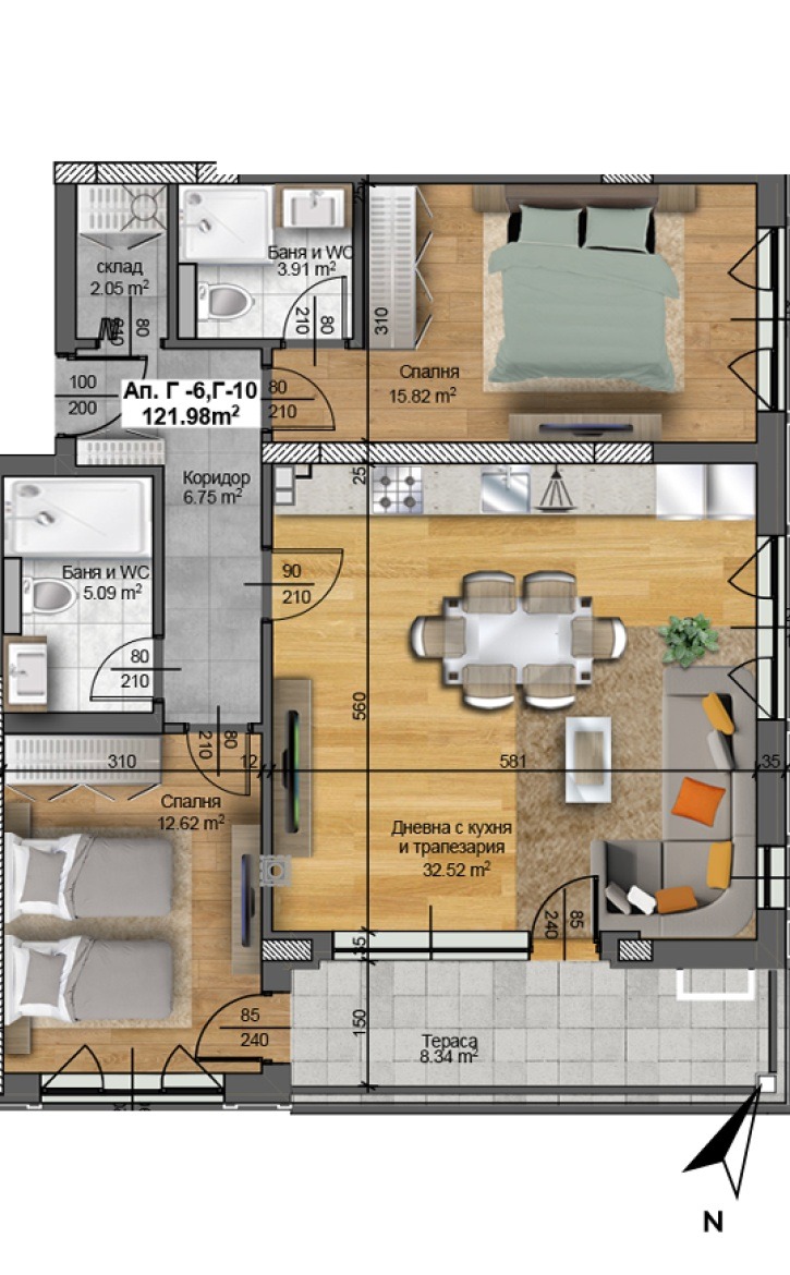 Продава 3-СТАЕН | Imot.bg — изображение 2