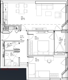 2 bedroom Krastova vada, Sofia 3