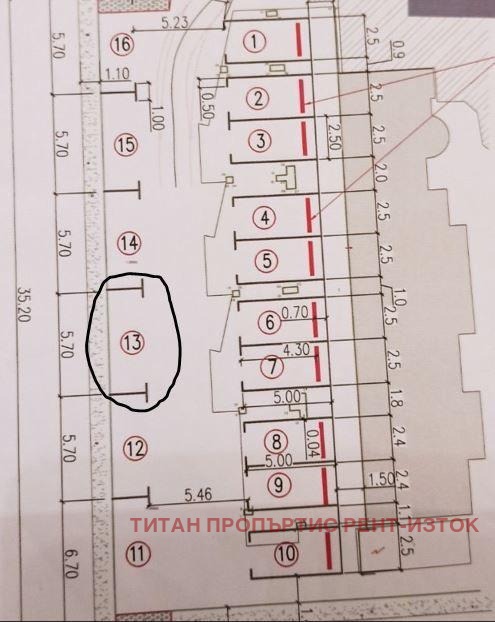 Продается  Парковочное место область Бургас , к.к. Слънчев бряг , 14 кв.м | 62566617