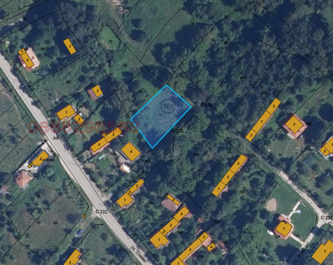 Продава ПАРЦЕЛ, с. Скандалото, област Ловеч