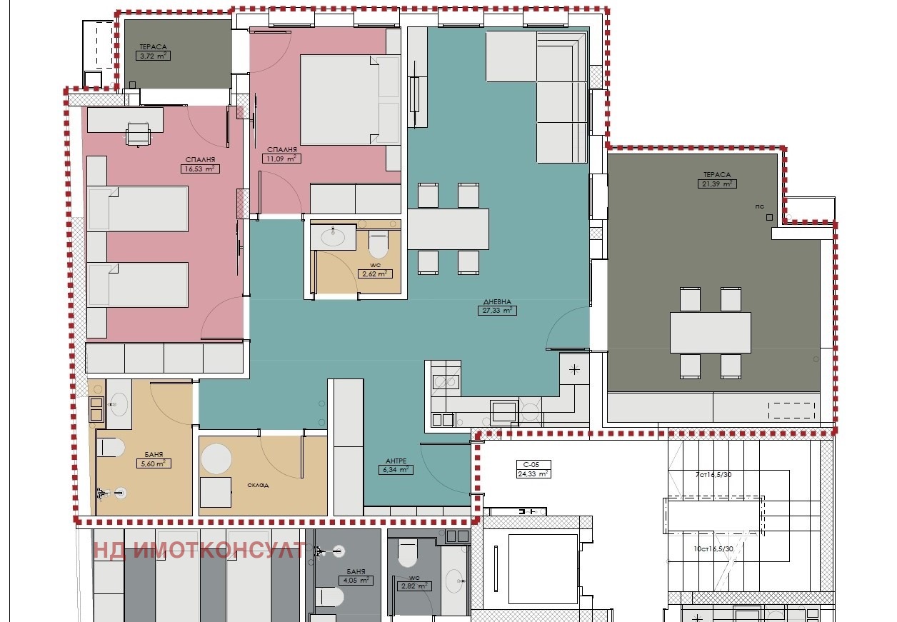 Продава 3-СТАЕН, гр. Пловдив, Христо Смирненски, снимка 6 - Апартаменти - 54129771