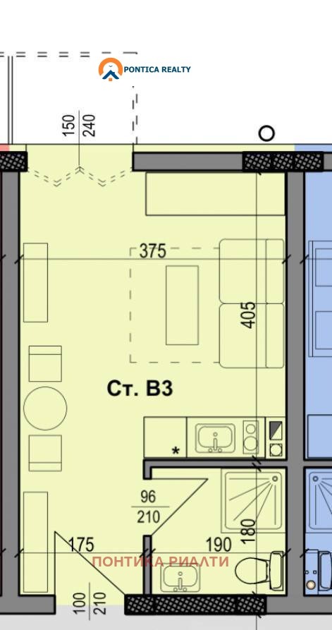 Продава 1-СТАЕН, гр. Несебър, област Бургас, снимка 3 - Апартаменти - 52701006