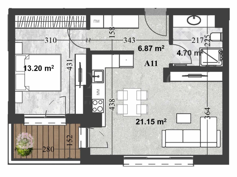 For Sale  1 bedroom Sofia , Krastova vada , 73 sq.m | 31776709 - image [3]