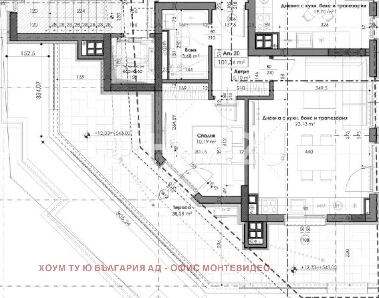Продава 2-СТАЕН, гр. София, Толстой, снимка 3 - Апартаменти - 56193199