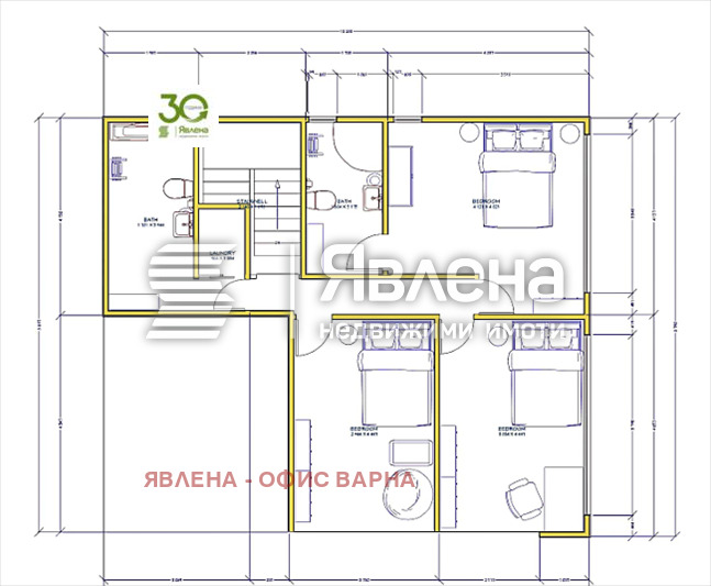 Продава 4-СТАЕН, гр. Варна, Бриз, снимка 3 - Апартаменти - 53881478
