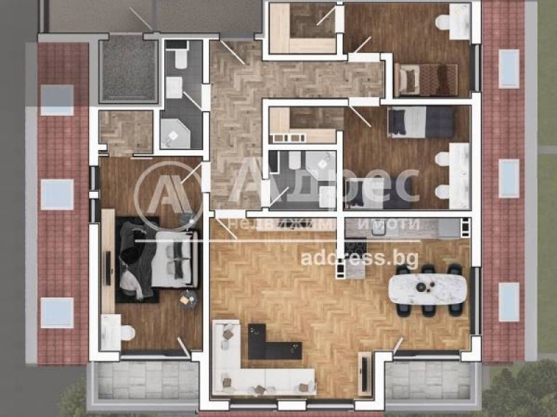 Eladó  3+ hálószoba Sofia , Lozenec , 208 négyzetméter | 21340030