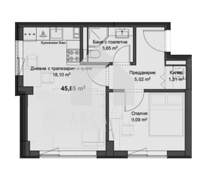 Продава 2-СТАЕН, гр. Пловдив, Въстанически