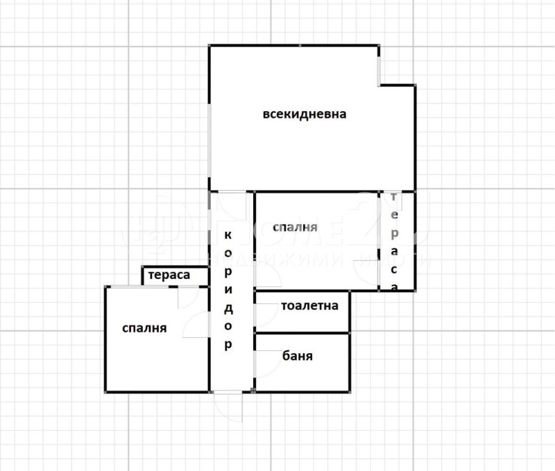 Myytävänä  2 makuuhuonetta Varna , Okražna bolnitsa-Generali , 80 neliömetriä | 31217801 - kuva [9]
