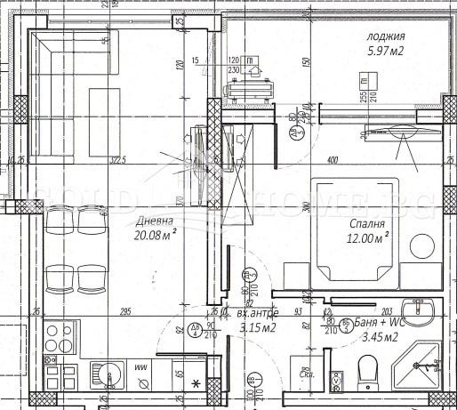 Na prodej  1 ložnice Plovdiv , Belomorski , 62 m2 | 12284733 - obraz [2]