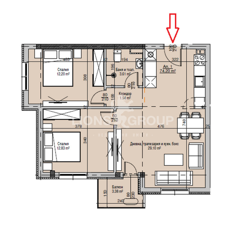 Продава 3-СТАЕН, гр. София, Сухата река, снимка 8 - Aпартаменти - 47703575