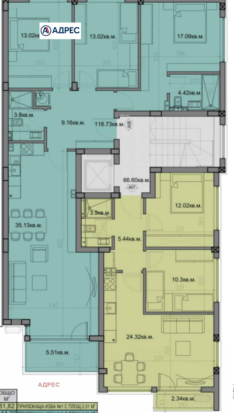 Zu verkaufen  3+ Schlafzimmer Warna , Briz , 144 qm | 42613235 - Bild [4]