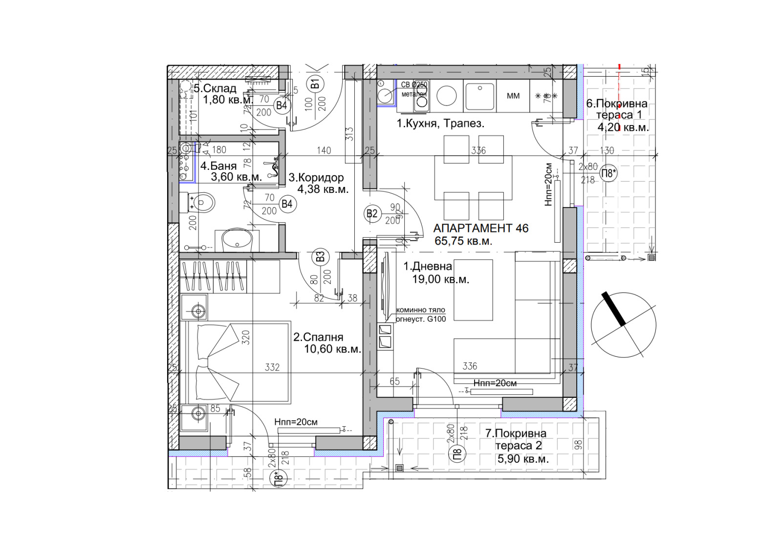 Продава 2-СТАЕН, гр. София, Люлин 5, снимка 10 - Апартаменти - 51262966