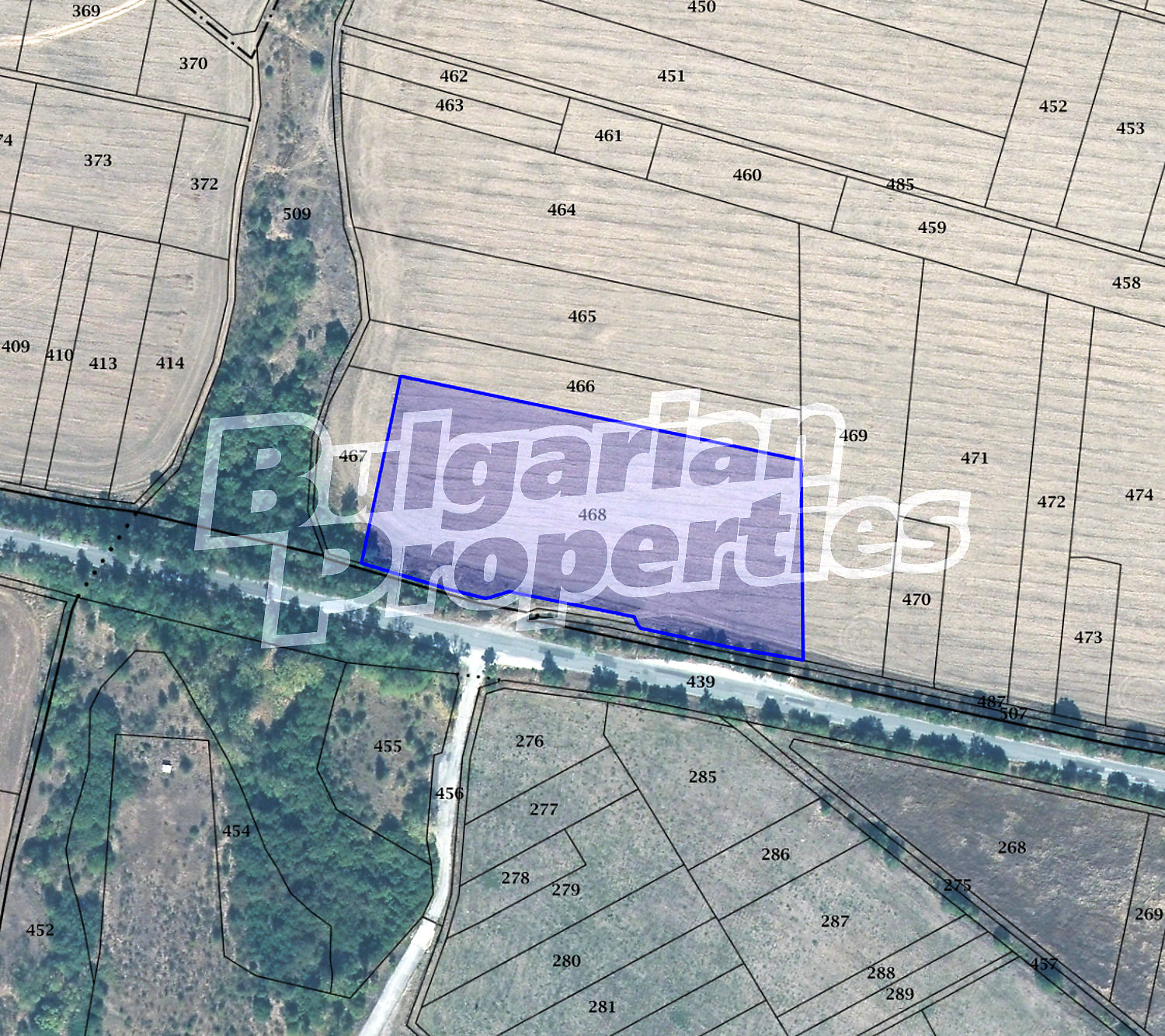Продава ПАРЦЕЛ, гр. София, с. Лозен, снимка 2 - Парцели - 54836611
