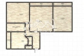 2 Schlafzimmer Ilinden, Sofia