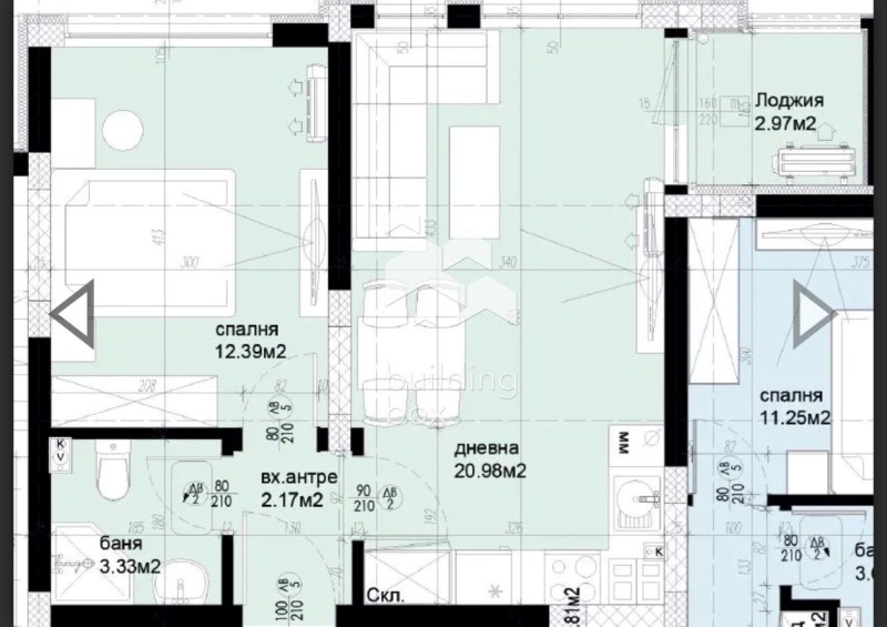 Продава 2-СТАЕН, гр. Пловдив, Христо Смирненски, снимка 12 - Апартаменти - 52328209