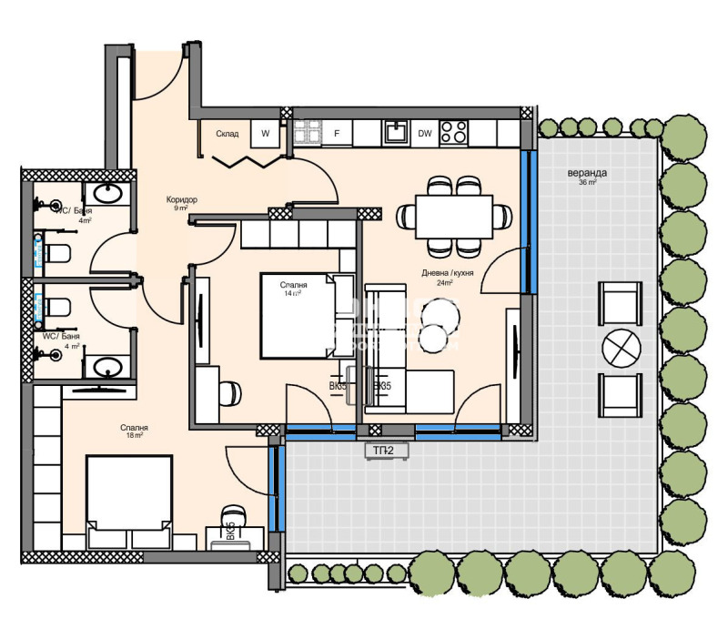 Продава  3-стаен град Пловдив , Кършияка , 132 кв.м | 23923968 - изображение [4]