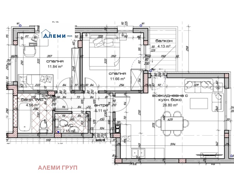 Продава 3-СТАЕН, гр. Варна, Виница, снимка 1 - Aпартаменти - 49180887