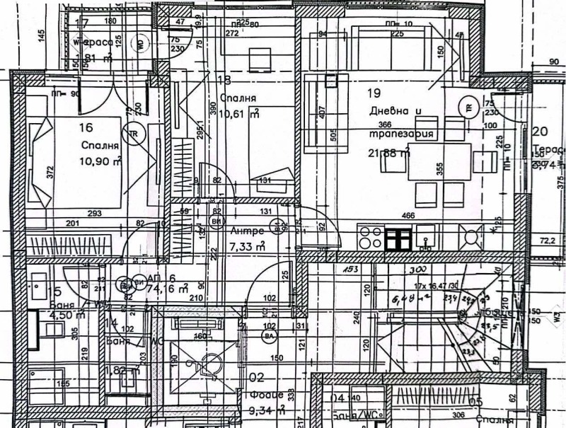 Продава 3-СТАЕН, гр. Пловдив, Коматево, снимка 5 - Апартаменти - 53197160