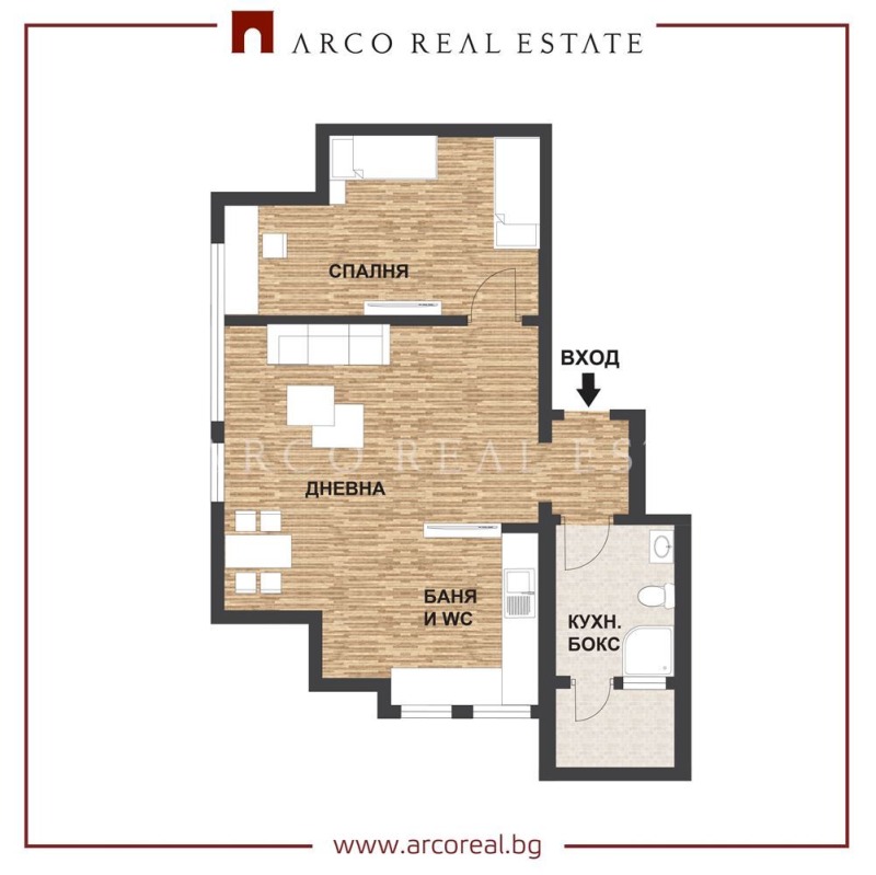 Продава 2-СТАЕН, гр. София, Сухата река