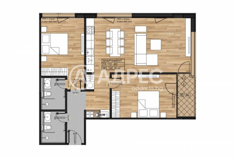 À venda  2 quartos Sofia , Boiana , 125 m² | 88646803 - imagem [3]