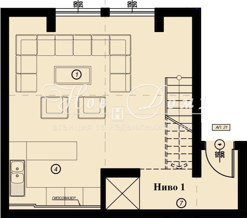 Продаја  2 спаваће собе Софија , Бакстон , 121 м2 | 15087022 - слика [14]