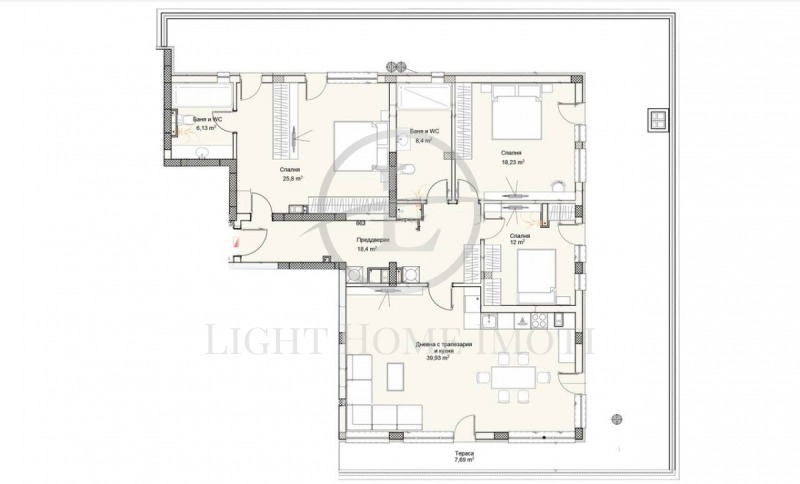 Na prodej  3+ ložnice Plovdiv , Belomorski , 178 m2 | 48146284 - obraz [13]