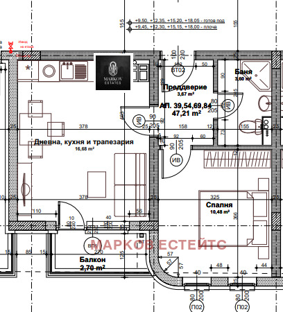 Продава 2-СТАЕН, гр. София, Зона Б-19, снимка 3 - Апартаменти - 56339699
