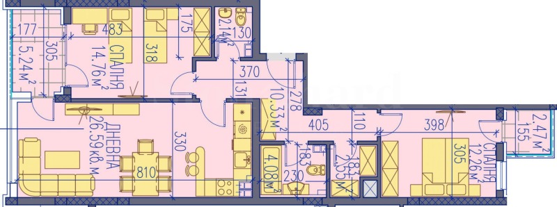 Продава 3-СТАЕН, гр. Пловдив, Каменица 2, снимка 5 - Апартаменти - 53203883