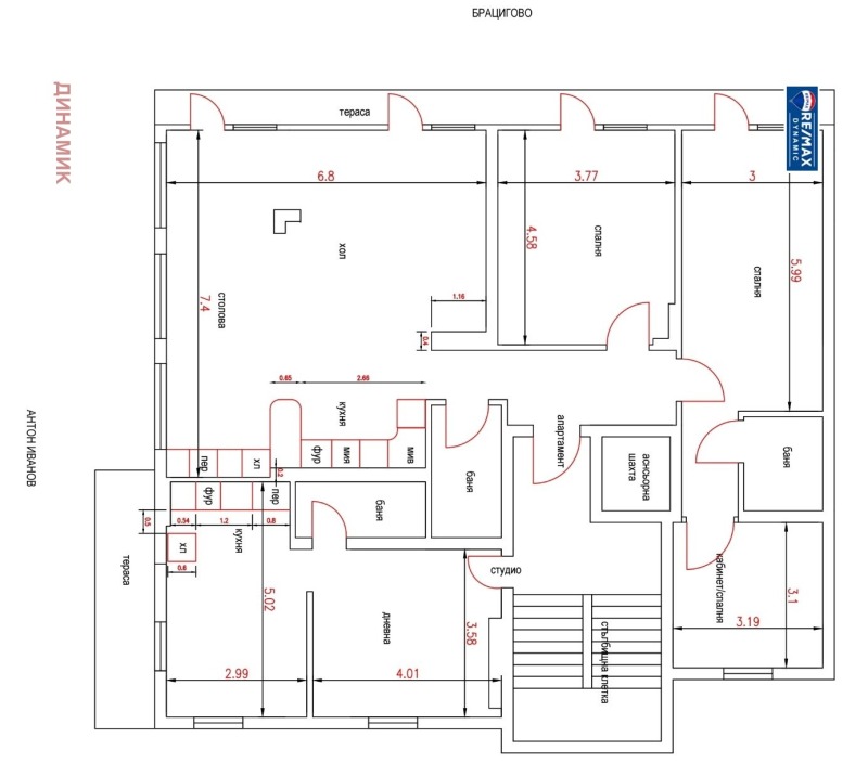 Продава  Многостаен град Бургас , Сарафово , 169 кв.м | 10309439 - изображение [2]