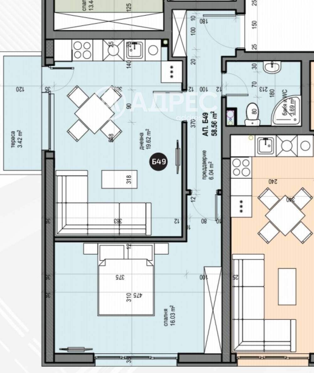 Продава 2-СТАЕН, гр. София, Люлин 5, снимка 4 - Апартаменти - 49054208
