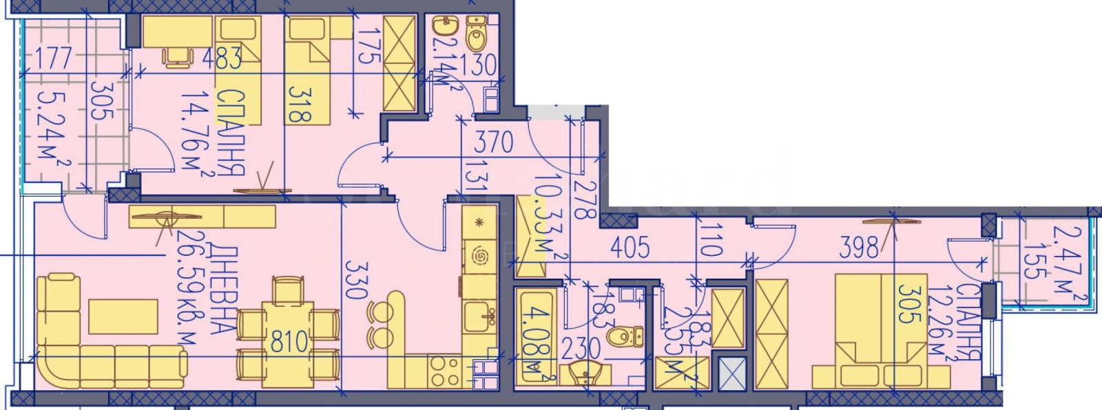 Продава 3-СТАЕН, гр. Пловдив, Каменица 2, снимка 6 - Апартаменти - 53203883
