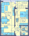 Продава 2-СТАЕН, гр. Пловдив, Тракия, снимка 2