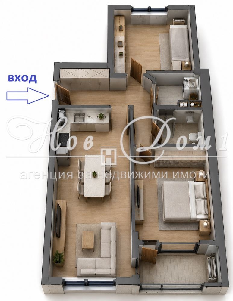 Продава 3-СТАЕН, гр. София, Овча купел