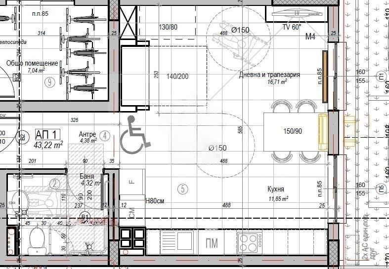 Продава 1-СТАЕН, гр. София, Слатина, снимка 5 - Апартаменти - 55142923