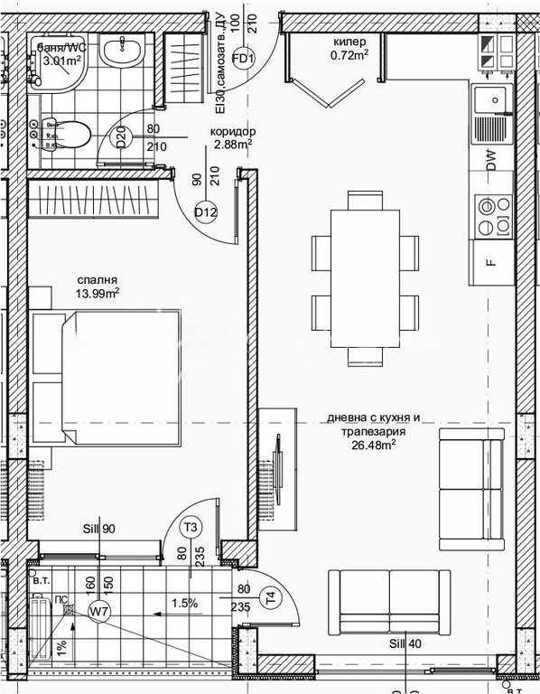 Продава 2-СТАЕН, гр. Варна, Възраждане 2, снимка 1 - Aпартаменти - 48947252