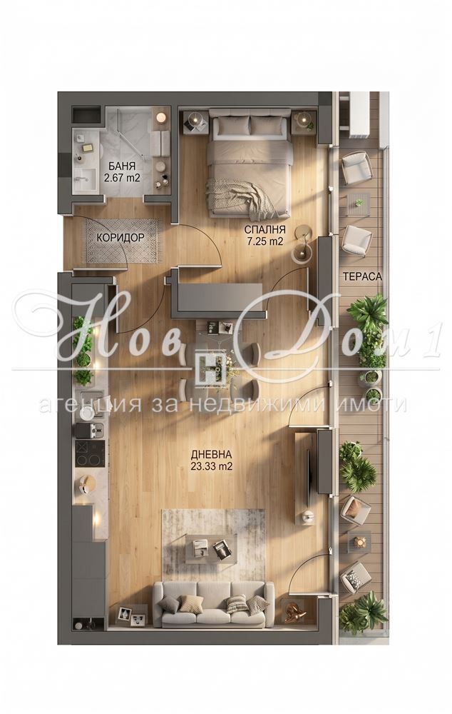 Продава 2-СТАЕН, гр. Варна, Левски 2, снимка 5 - Апартаменти - 56331709