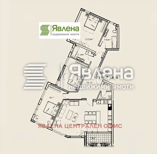 Προς πώληση  3 υπνοδωμάτια Σοφηια , Βητοτσα , 171 τ.μ | 23789246 - εικόνα [2]