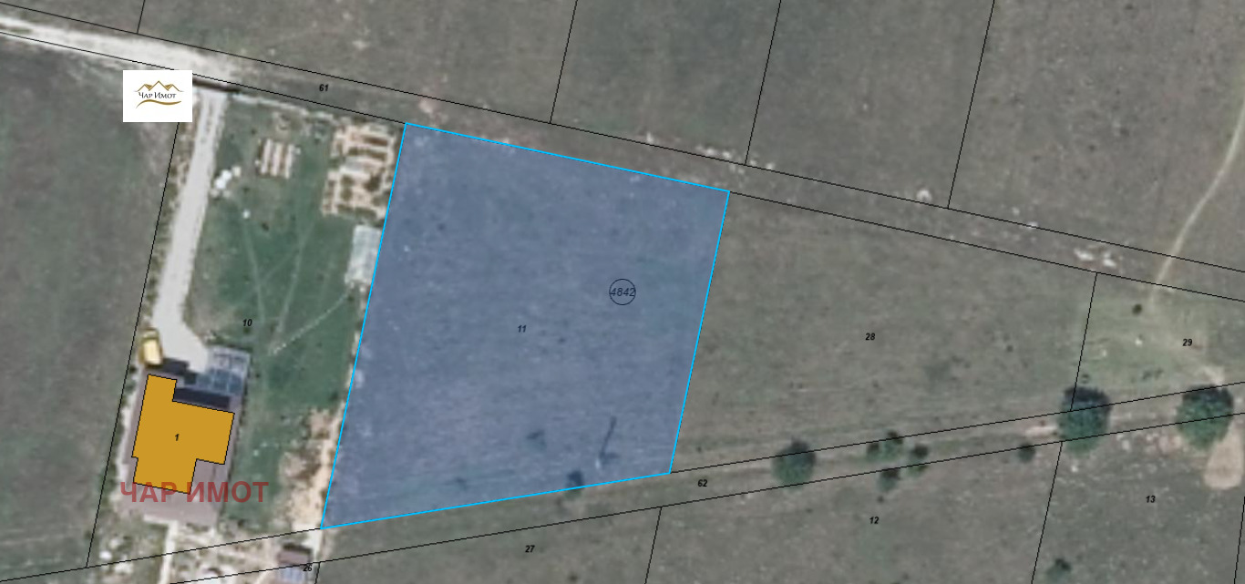 Продава ПАРЦЕЛ, гр. София, с. Доброславци, снимка 2 - Парцели - 54193949