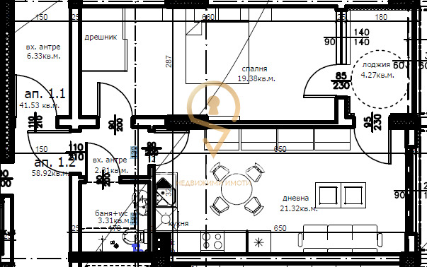 In vendita  1 camera da letto Varna , Levski 1 , 66 mq | 67245435 - Immagine [4]