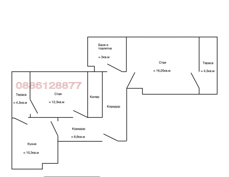 Na sprzedaż  1 sypialnia Ruse , Rodina 2 , 60 mkw | 66453526 - obraz [5]