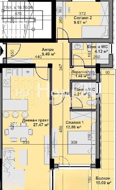 Продава  3-стаен град Варна , Владислав Варненчик 1 , 110 кв.м | 62802295 - изображение [4]