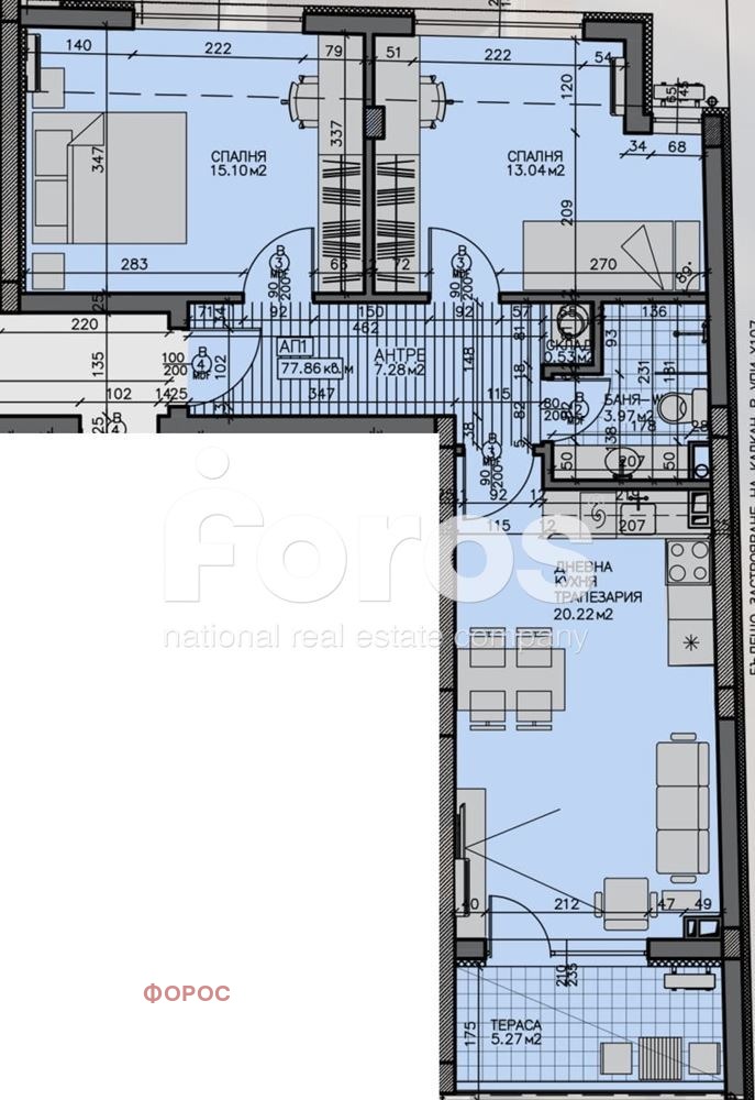 Продава 3-СТАЕН, гр. Бургас, Зорница, снимка 2 - Апартаменти - 52751468