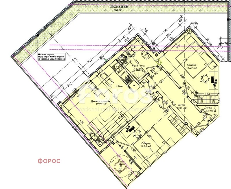 Продава 3-СТАЕН, гр. Бургас, Зорница, снимка 3 - Апартаменти - 52751468