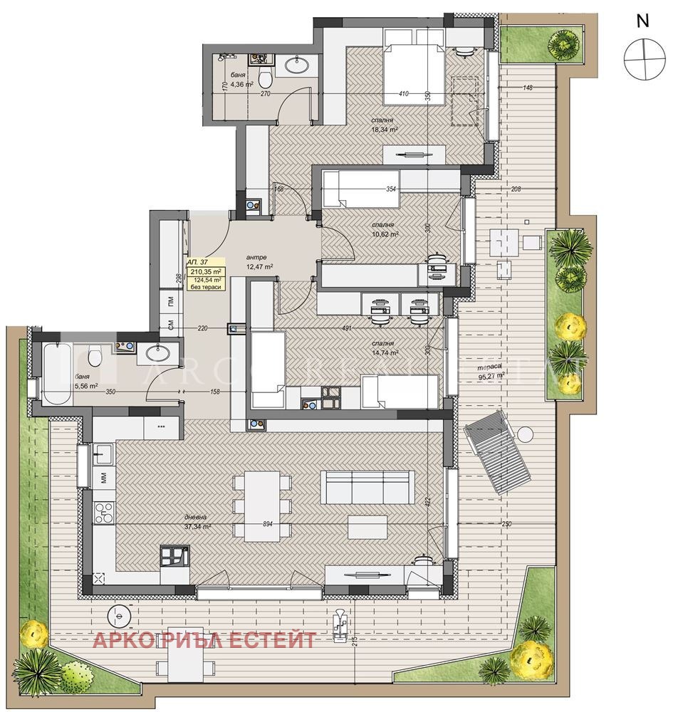 Продава 4-СТАЕН, гр. София, Левски В, снимка 2 - Апартаменти - 53486104