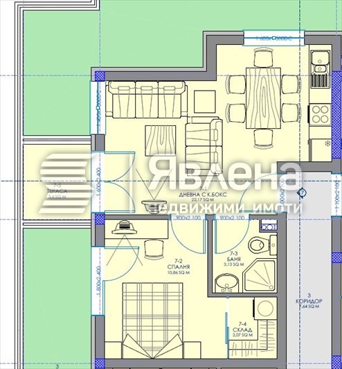 Продава 2-СТАЕН, гр. Благоевград, Ален мак, снимка 2 - Апартаменти - 53360208