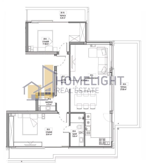 Продава 3-СТАЕН, гр. София, Овча купел, снимка 16 - Aпартаменти - 46948268