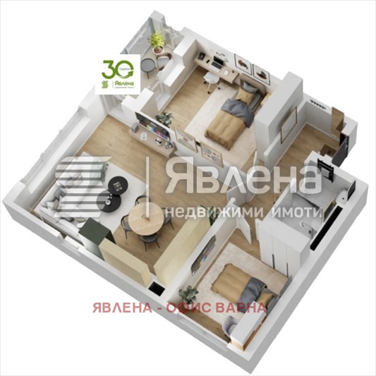 Продава 3-СТАЕН, гр. Варна, Кайсиева градина, снимка 9 - Апартаменти - 55496351