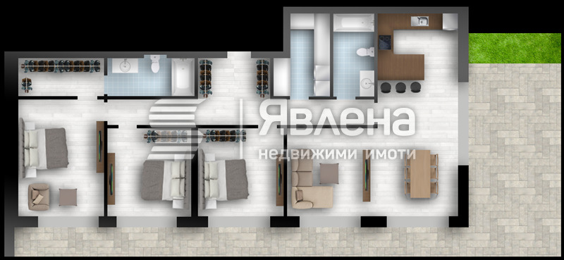 Продава 4-СТАЕН, гр. Варна, к.к. Св.Св. Константин и Елена, снимка 4 - Апартаменти - 53126748