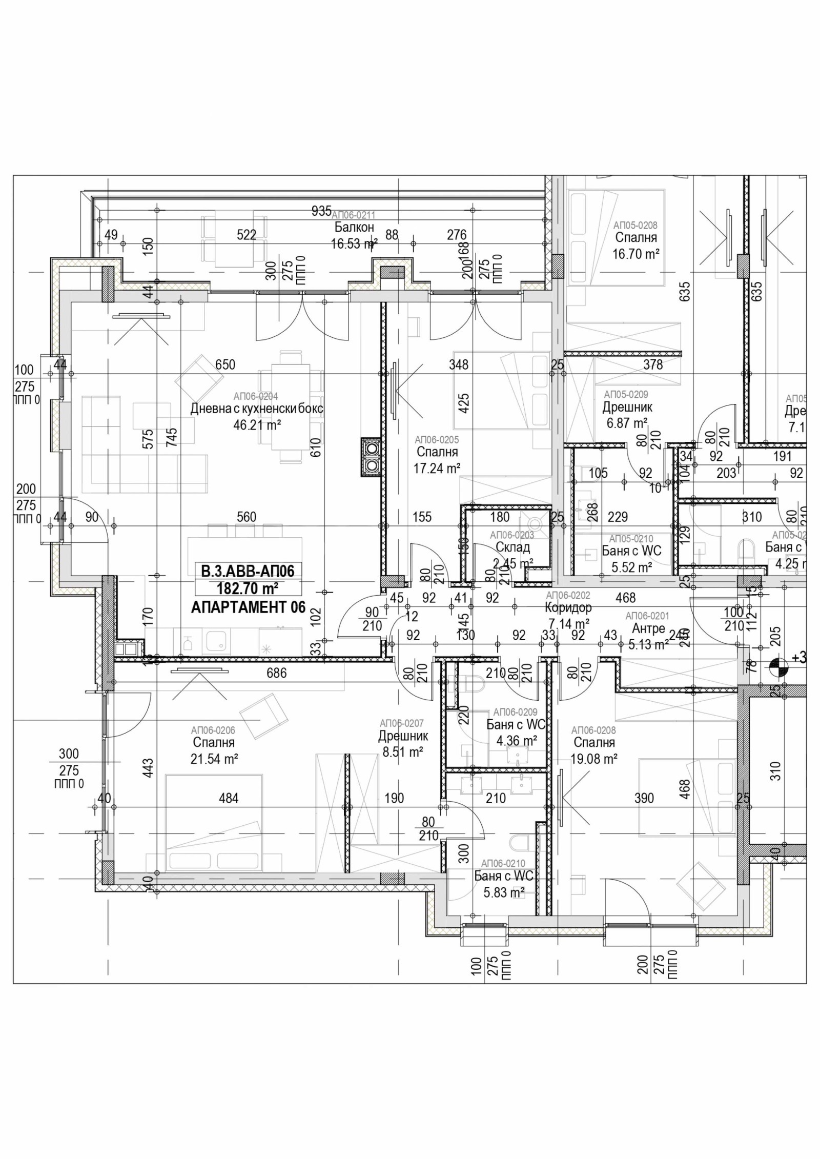 Продава 4-СТАЕН, гр. София, м-т Камбаните, снимка 4 - Апартаменти - 53871186